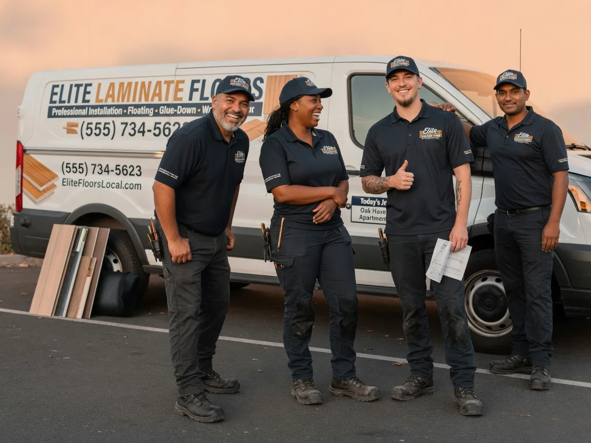 Laminate flooring installation company in New Llano, LA